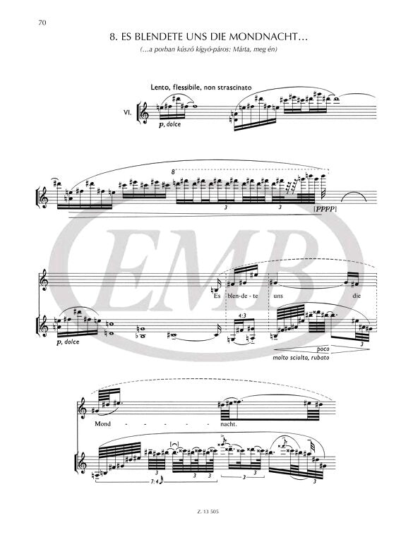 Kurtág: Kafka Fragments, Op. 24