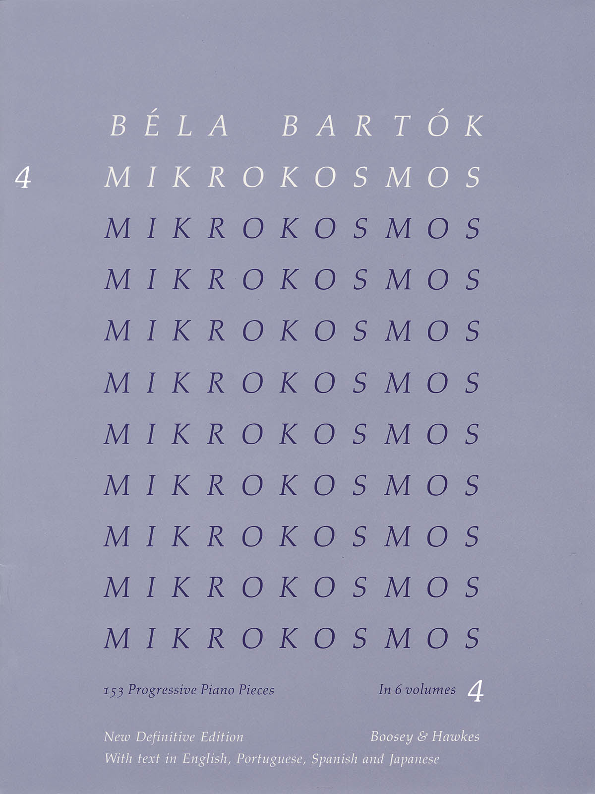Bartók: Mikrokosmos - Volume 4