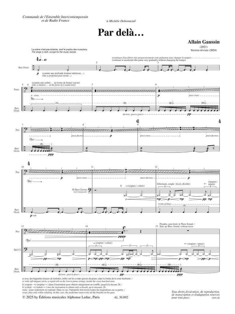 Gaussin: Par delà...