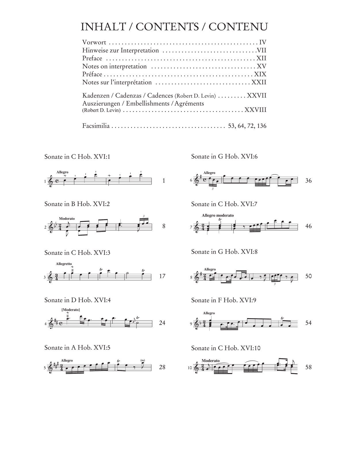 Haydn: Complete Piano Sonatas - Volume 1