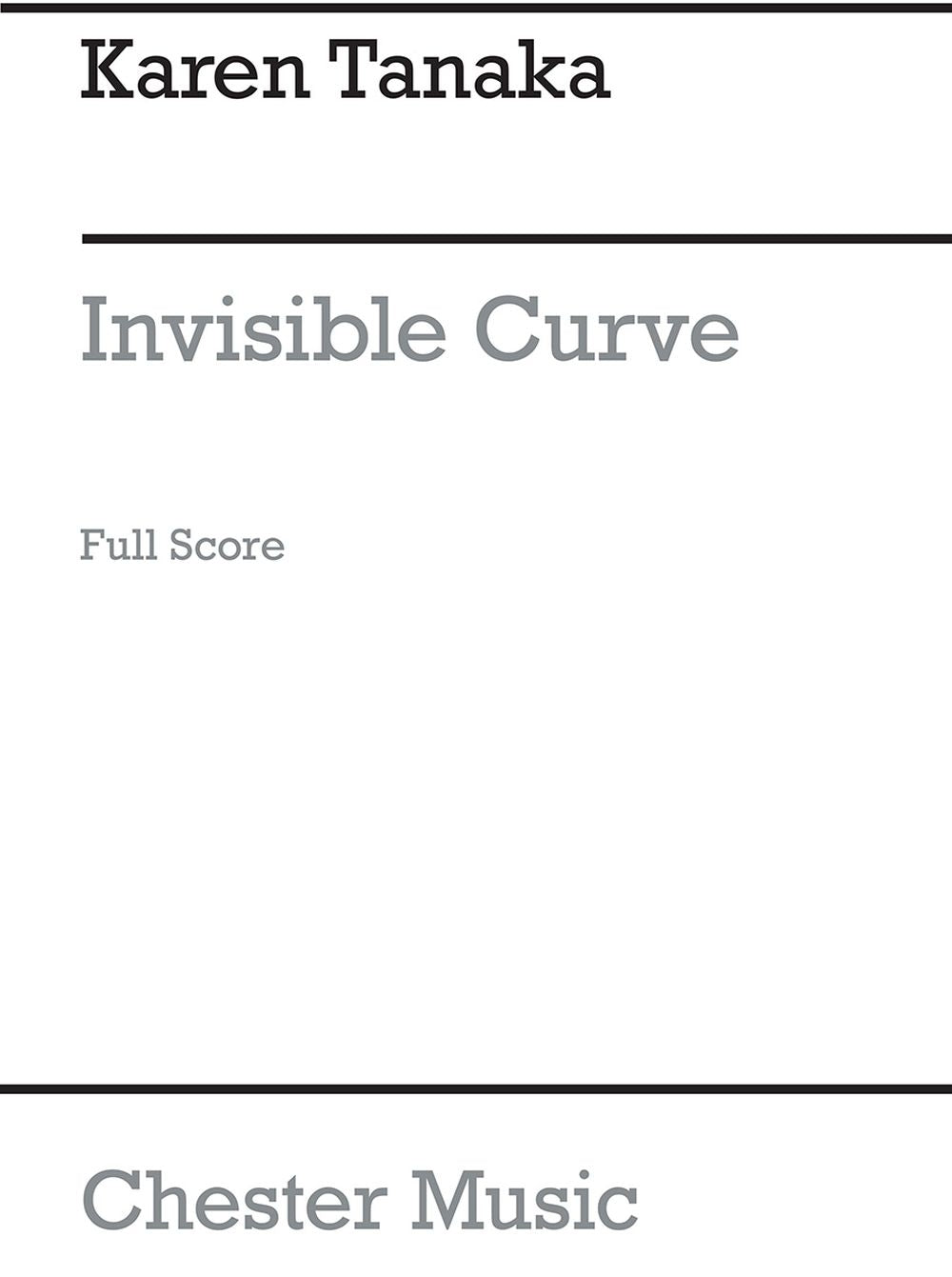 Tanaka: Invisible Curve
