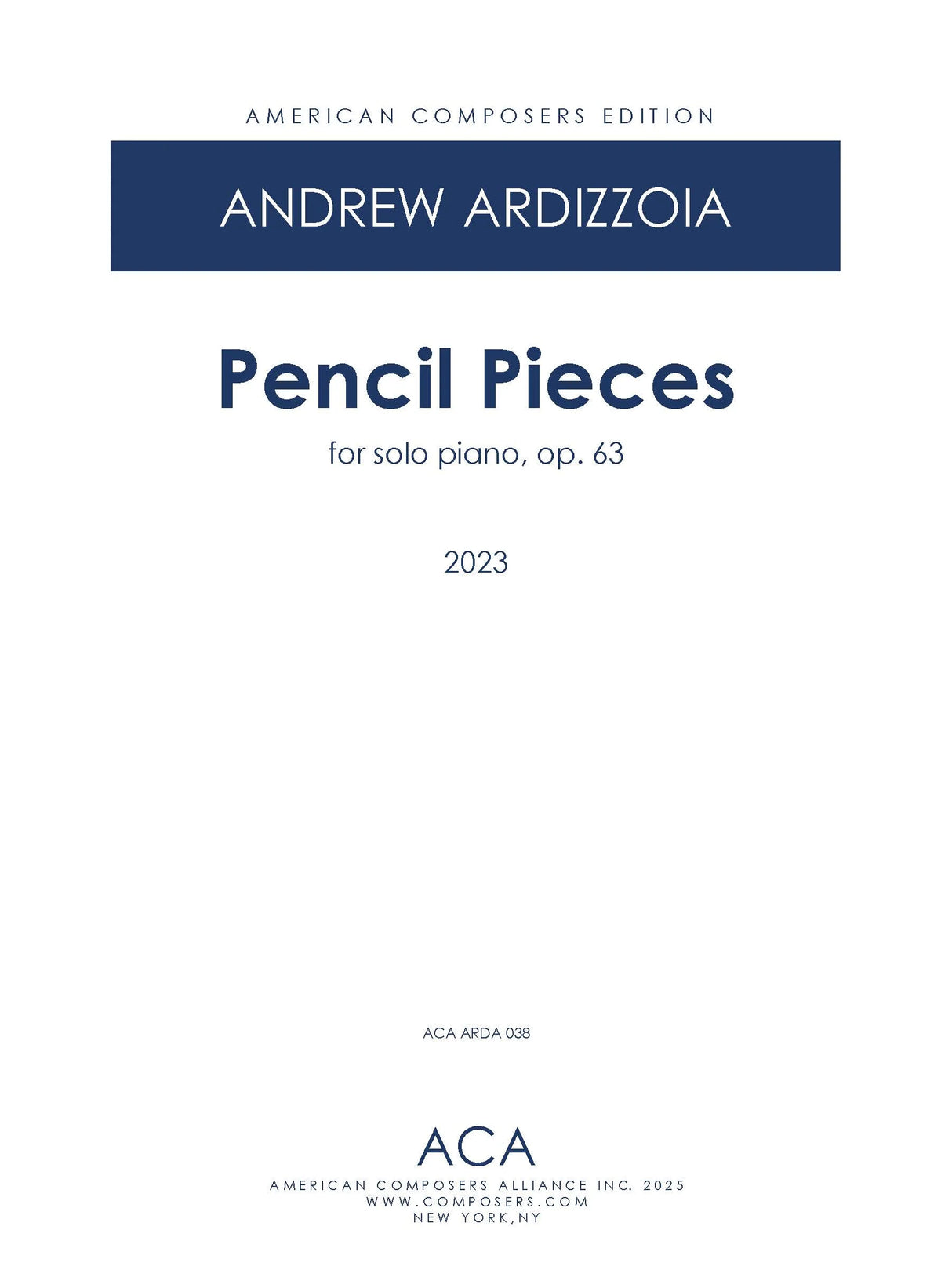 Ardizzoia: Pencil Pieces