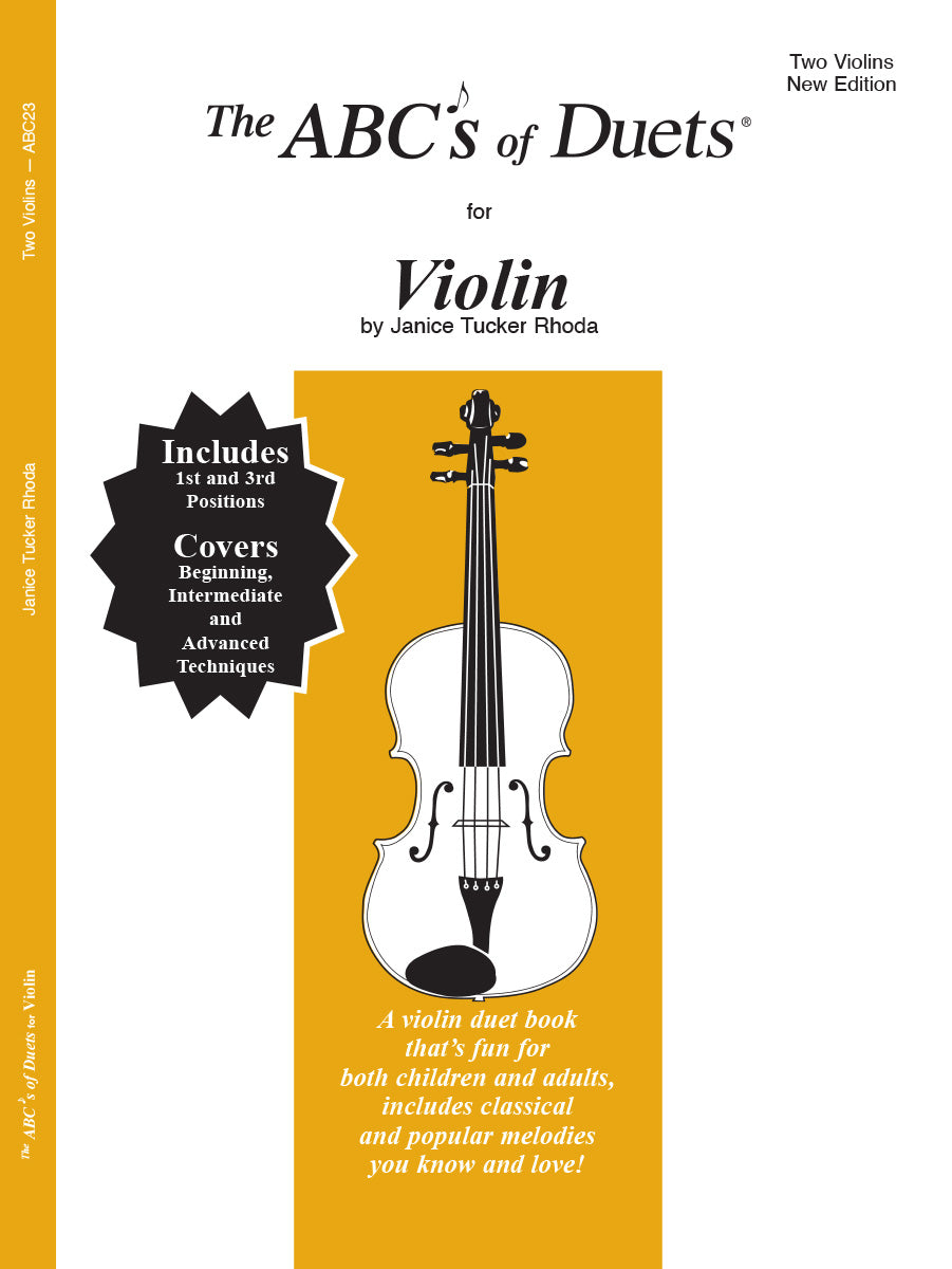 The ABCs of Duets for Violin – Ficks Music