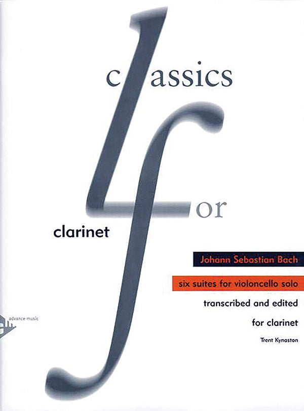 Bach: 6 Cello Suites (transc. for clarinet)