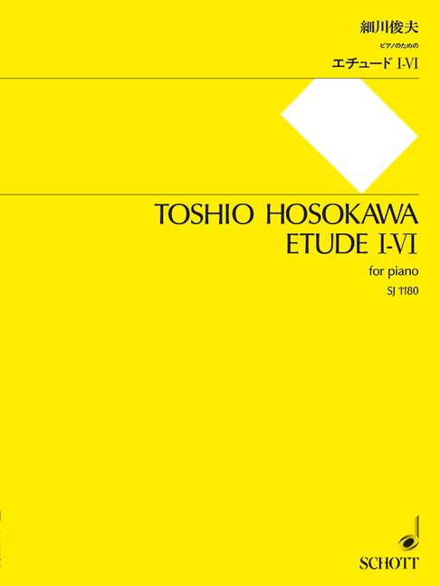 Hosokawa: Etudes I-VI