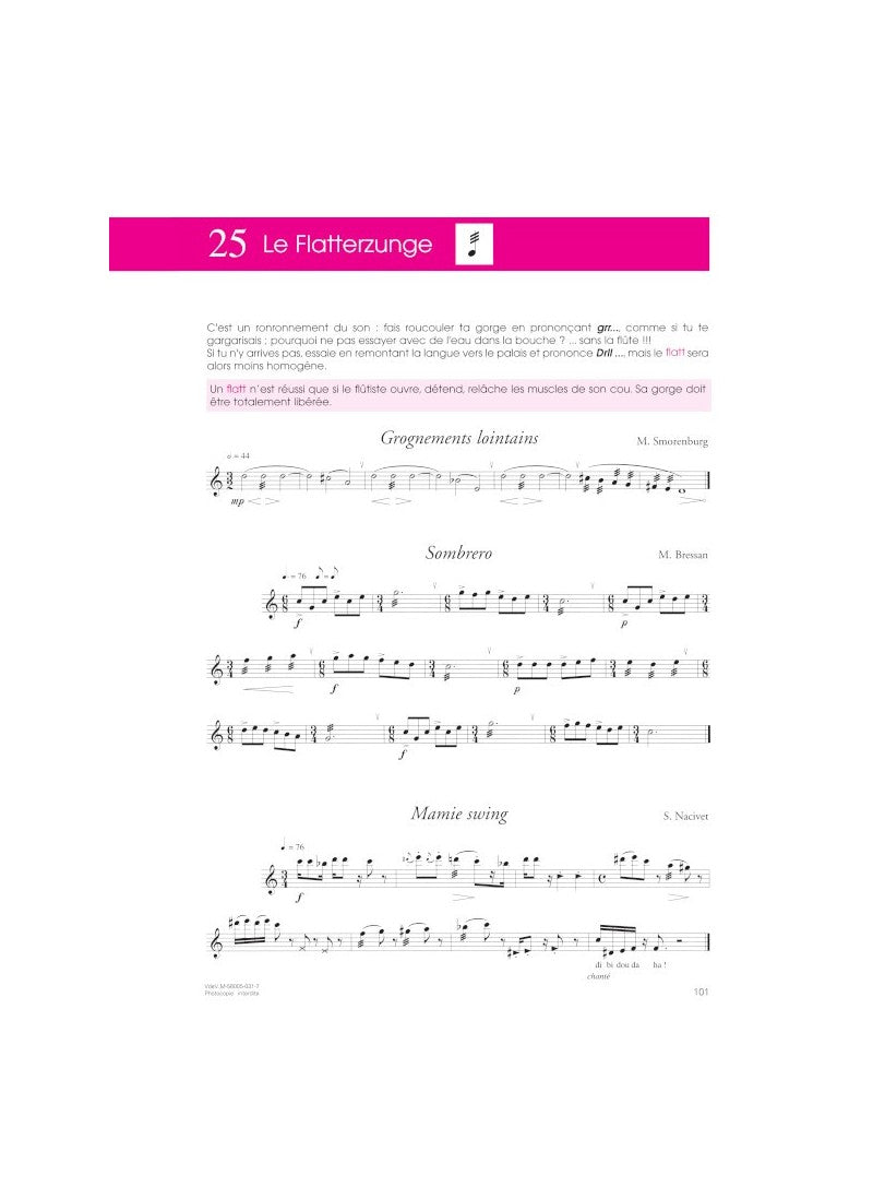 La Flûte traversière - Volume 3