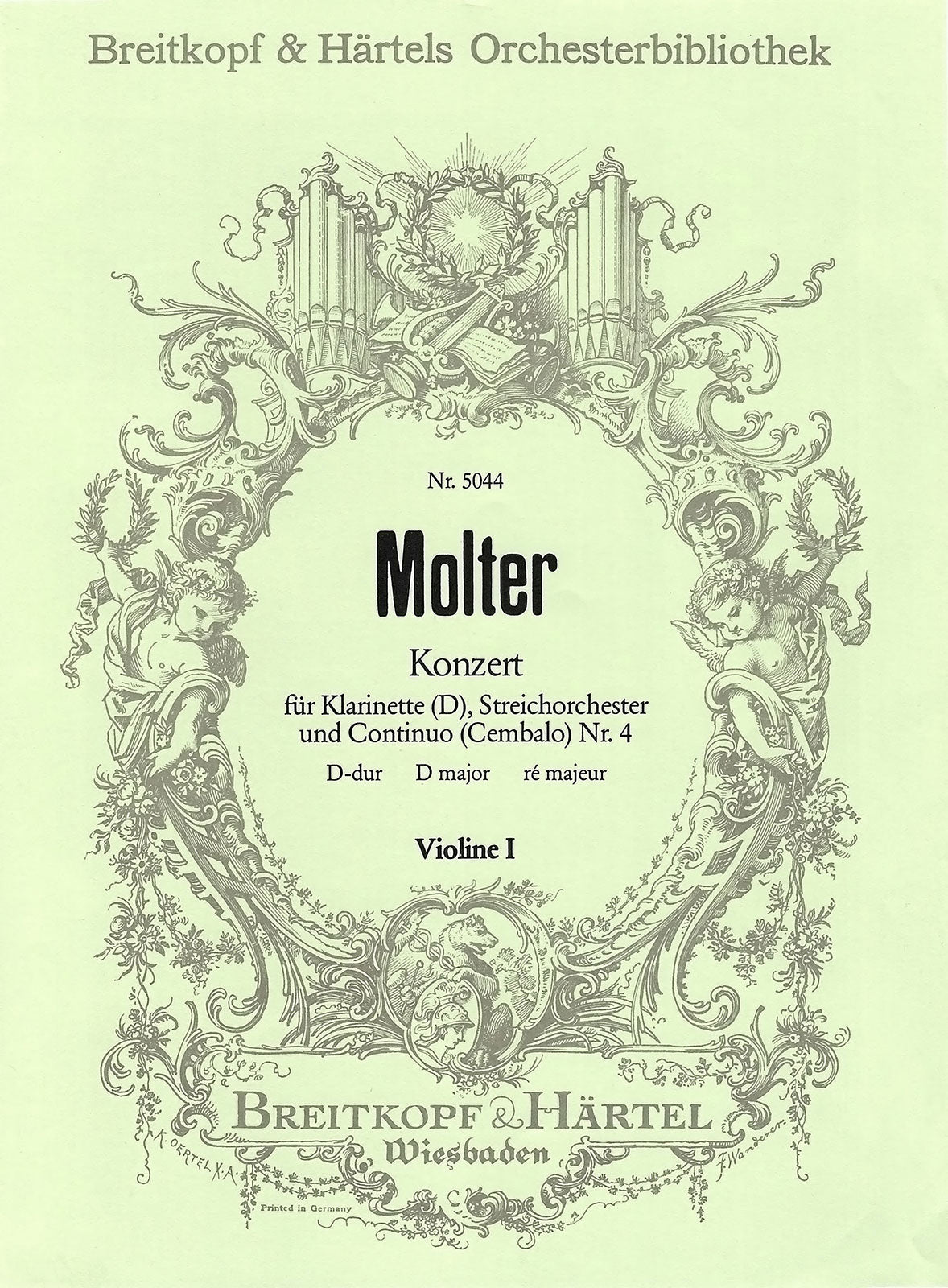 Molter: Clarinet Concerto No. 4 in D Major