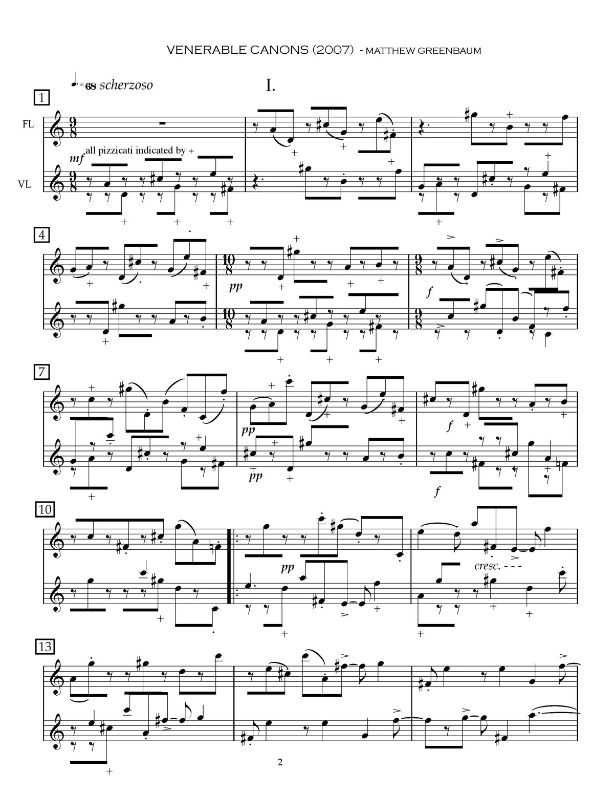 Greenbaum: Venerable Canons