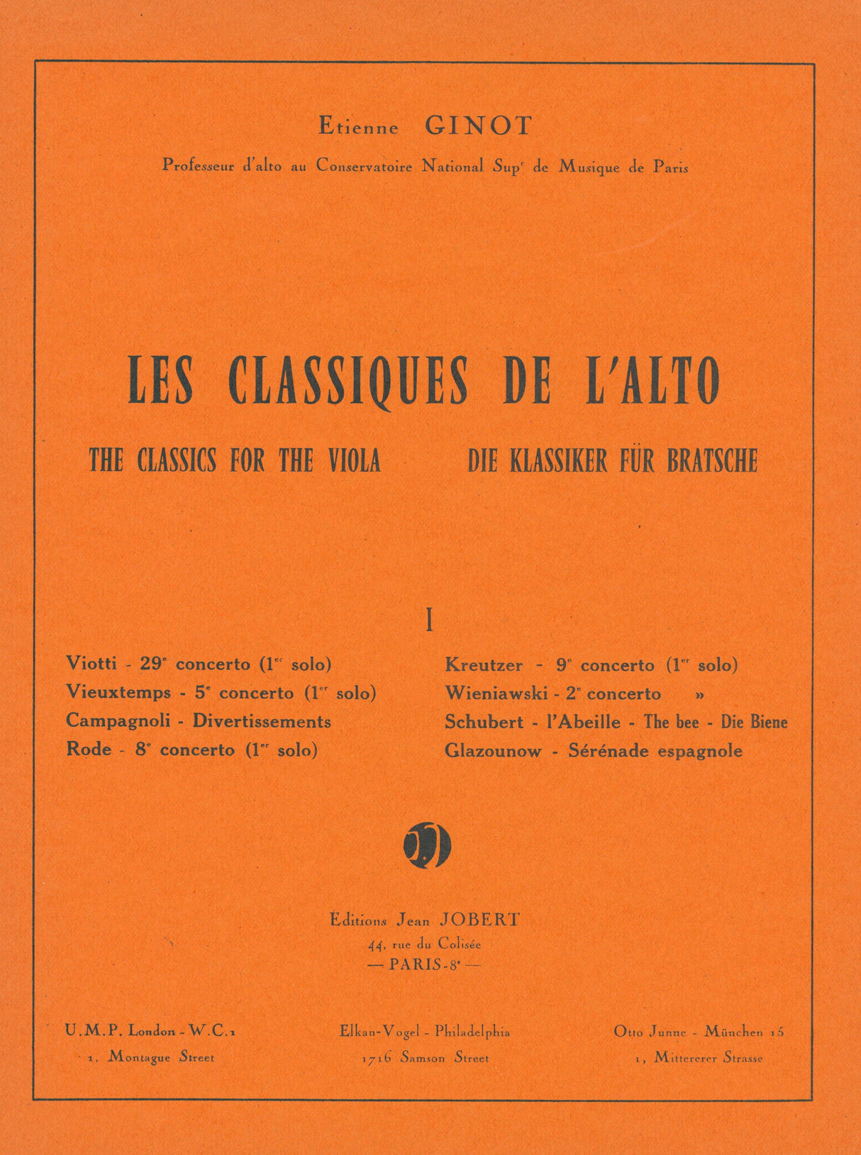 Campagnoli: 7 Divertimenti, Op. 18 (arr. for viola)