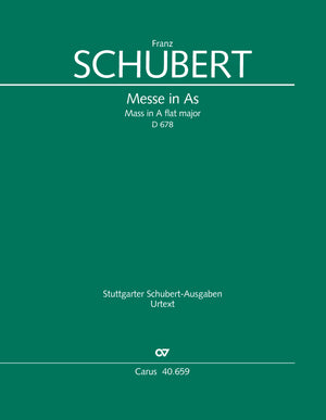 Schubert: Mass in A-flat Major, D 678