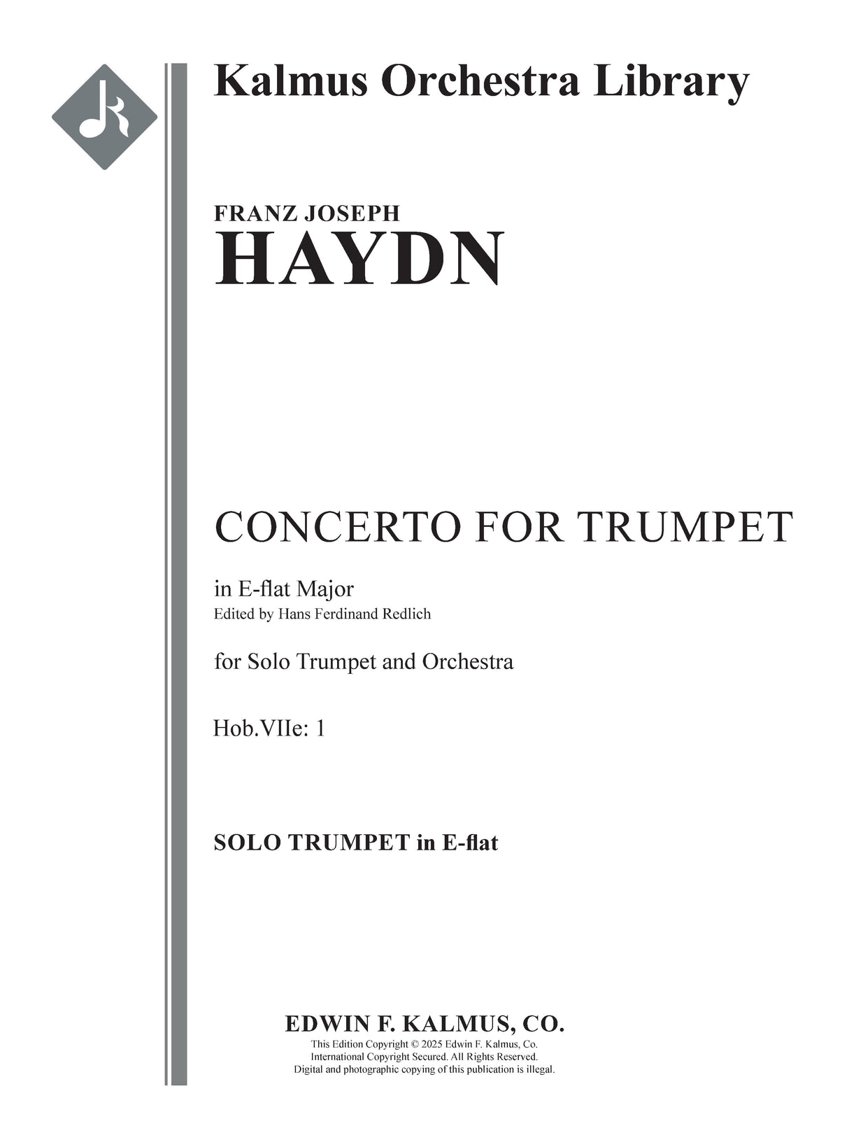 Haydn: Trumpet Concerto in E-flat Major, Hob. VIIe:1