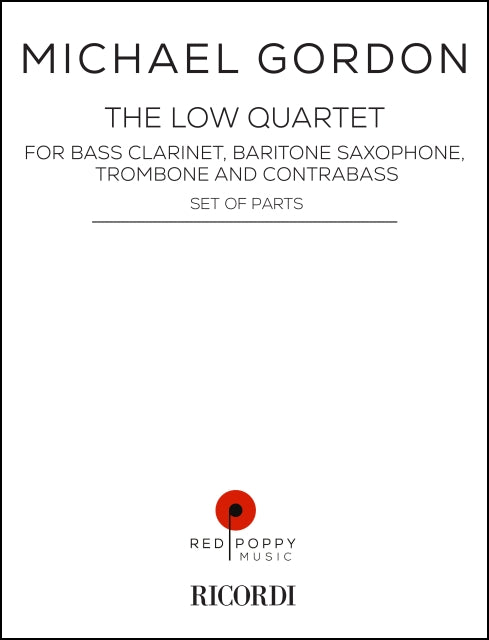 Gordon: The Low Quartet