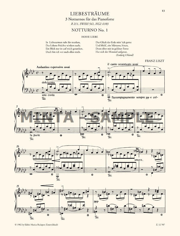 Liszt: Liebestraume