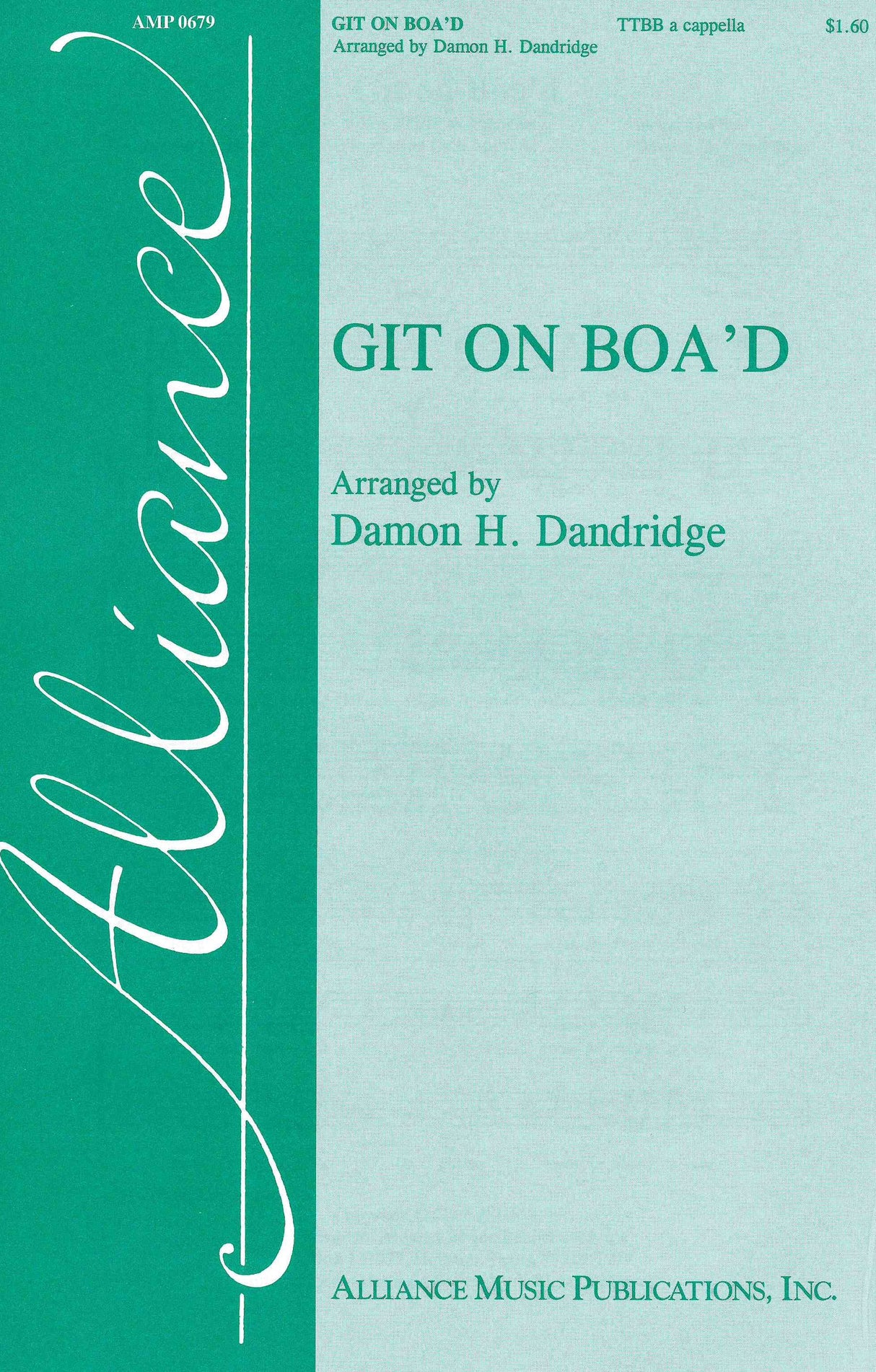 Git on Boa'd (arr. for TTBB)