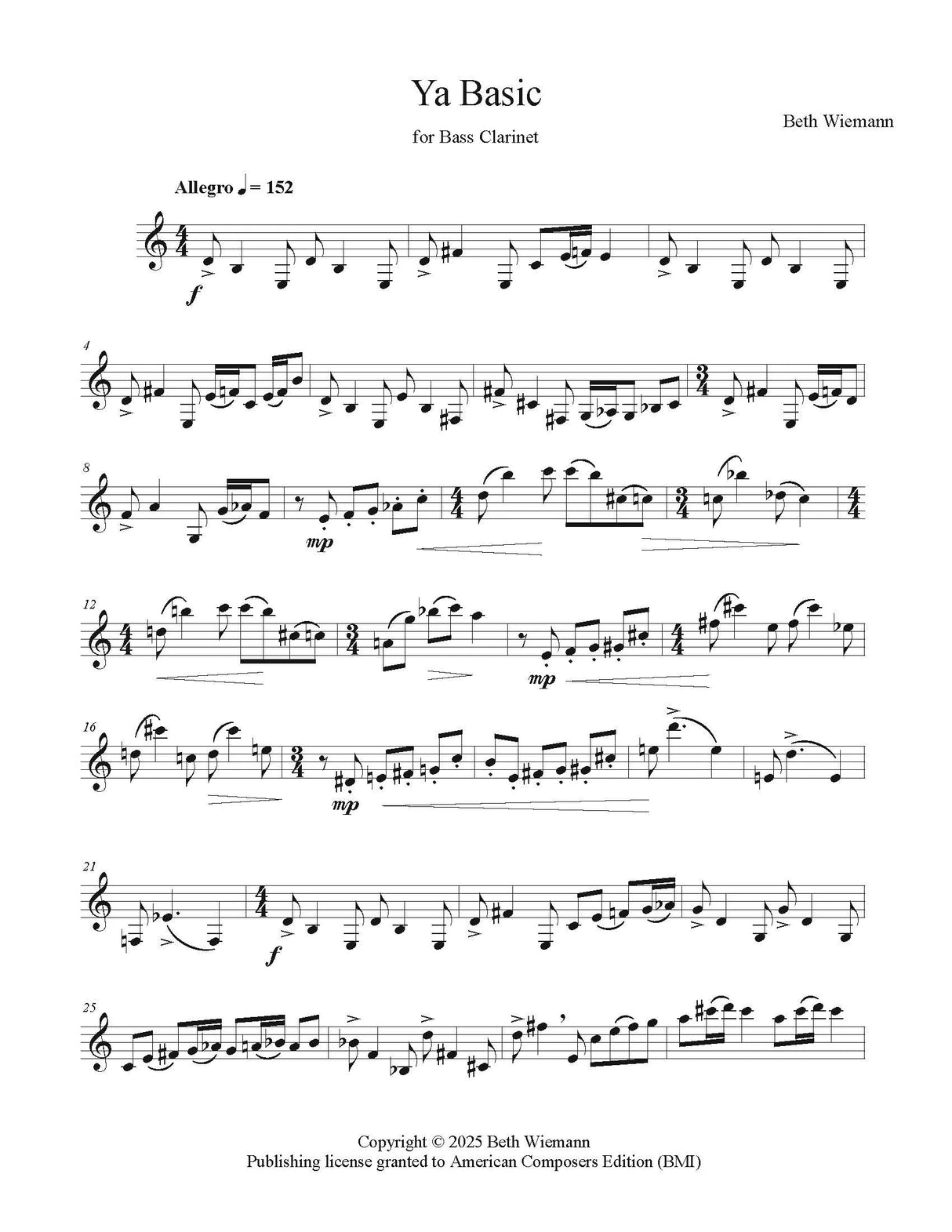 Wiemann: Ya Basic