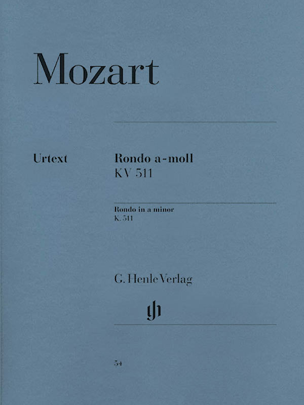 Mozart: Rondo in A Minor, K. 511