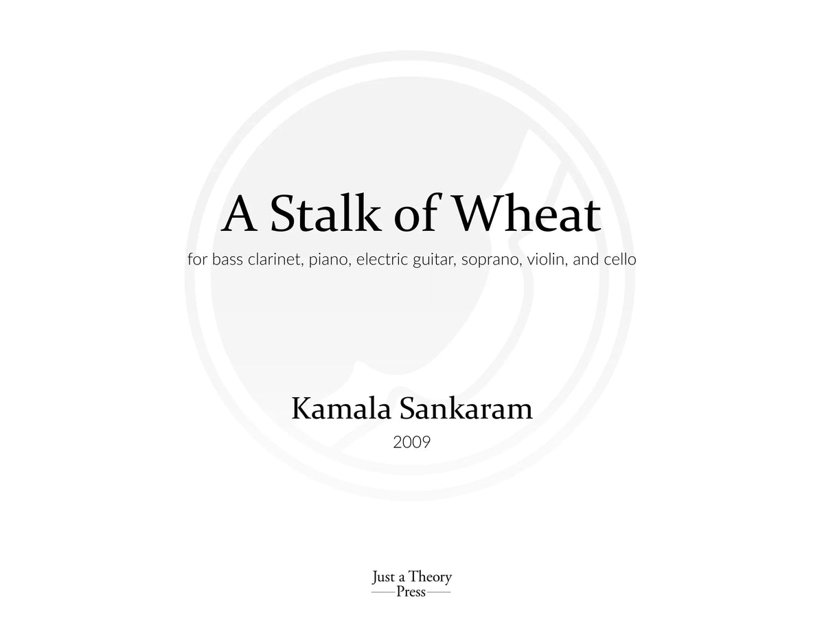 Sankaram: A Stalk of Wheat