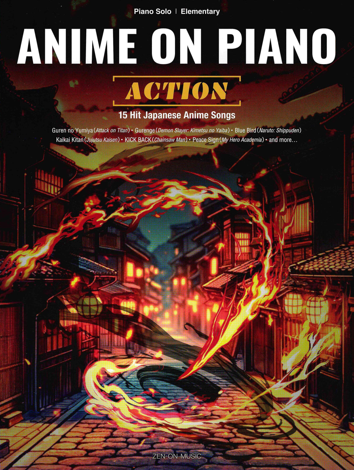 Anime on Piano: Action