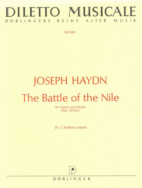 Haydn: Lines from the Battle of the Nile, Hob.XXVIb:4