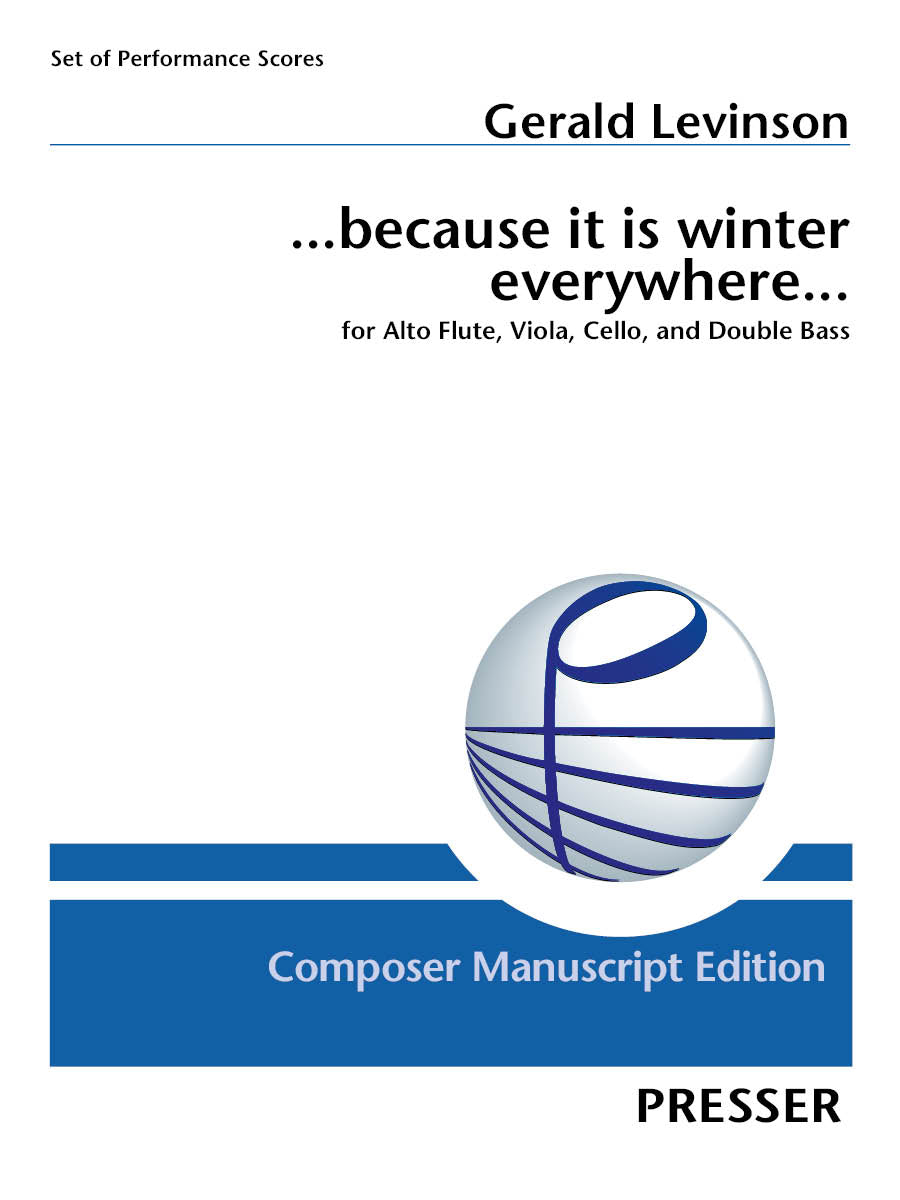 Levinson: ...because it is winter everywhere...
