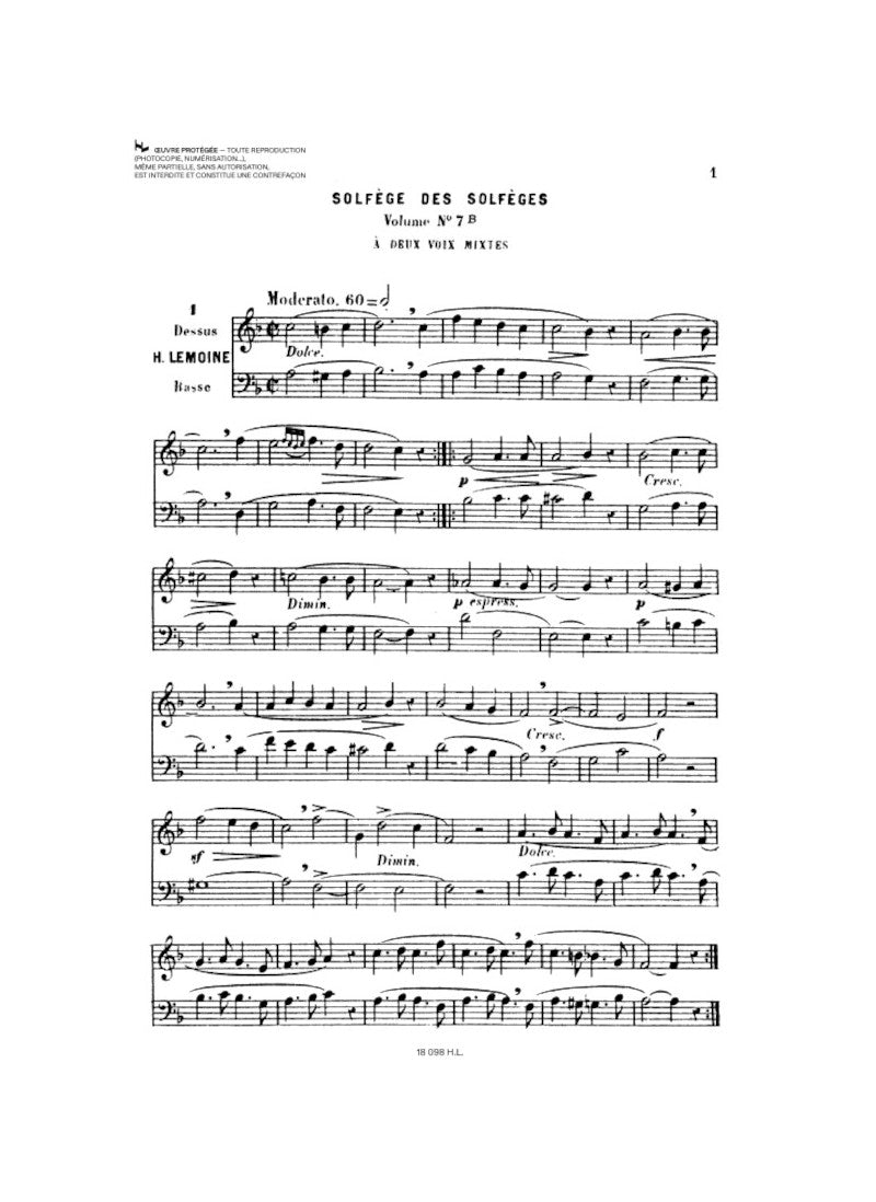 Solfège des Solfèges - Volume 7B