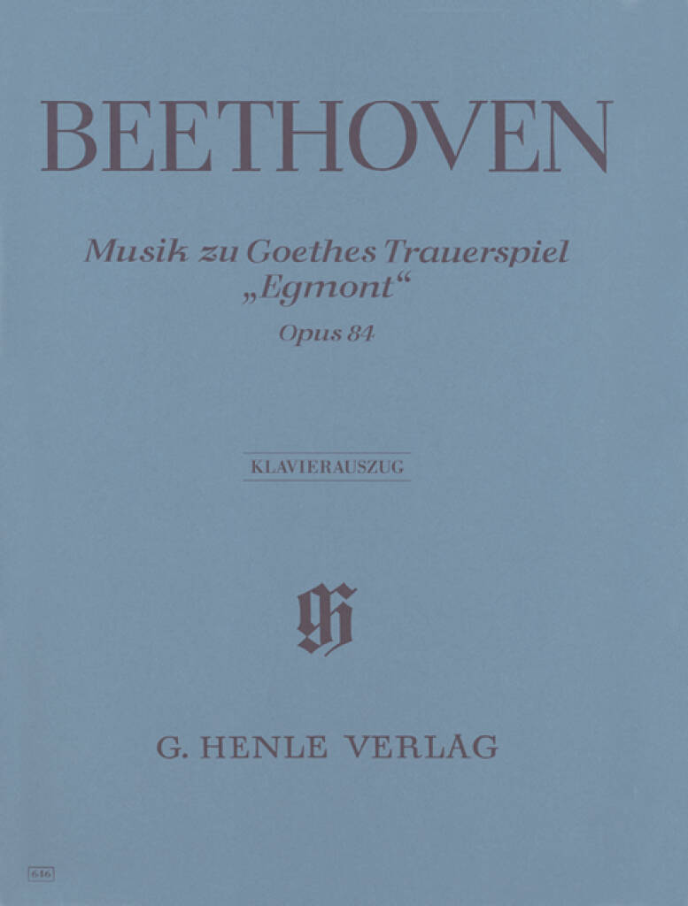 Beethoven: Music to Goethe's Tragedy "Egmont"