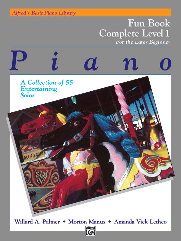 Alfred's Basic Piano Library - Fun Book 1 Complete (1A & 1B)
