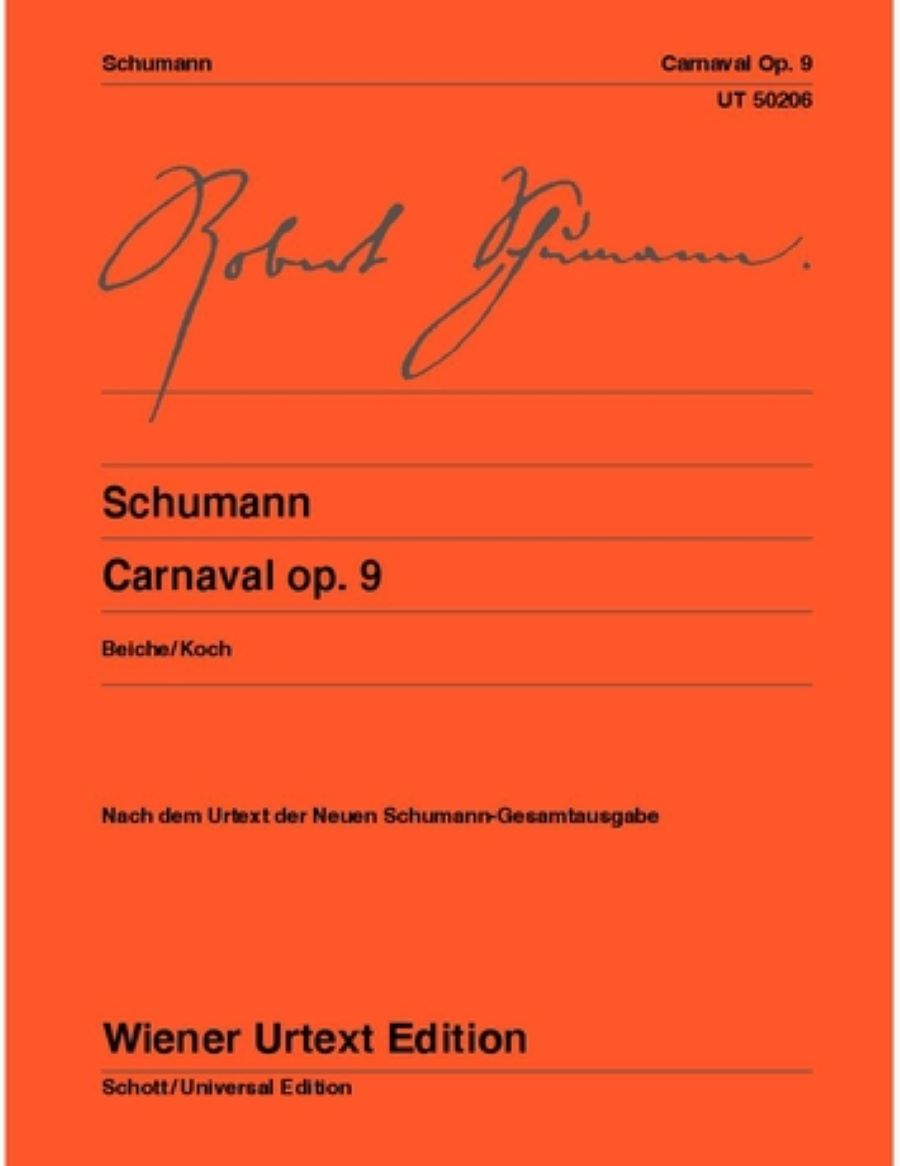 Schumann: Carnaval, Op. 9