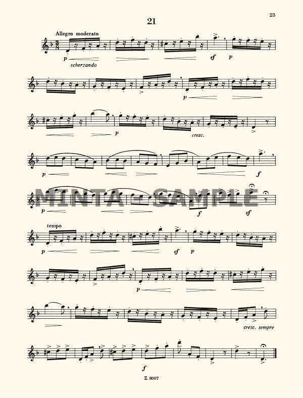Gariboldi,: 30 Easy and Progressive Studies for flute