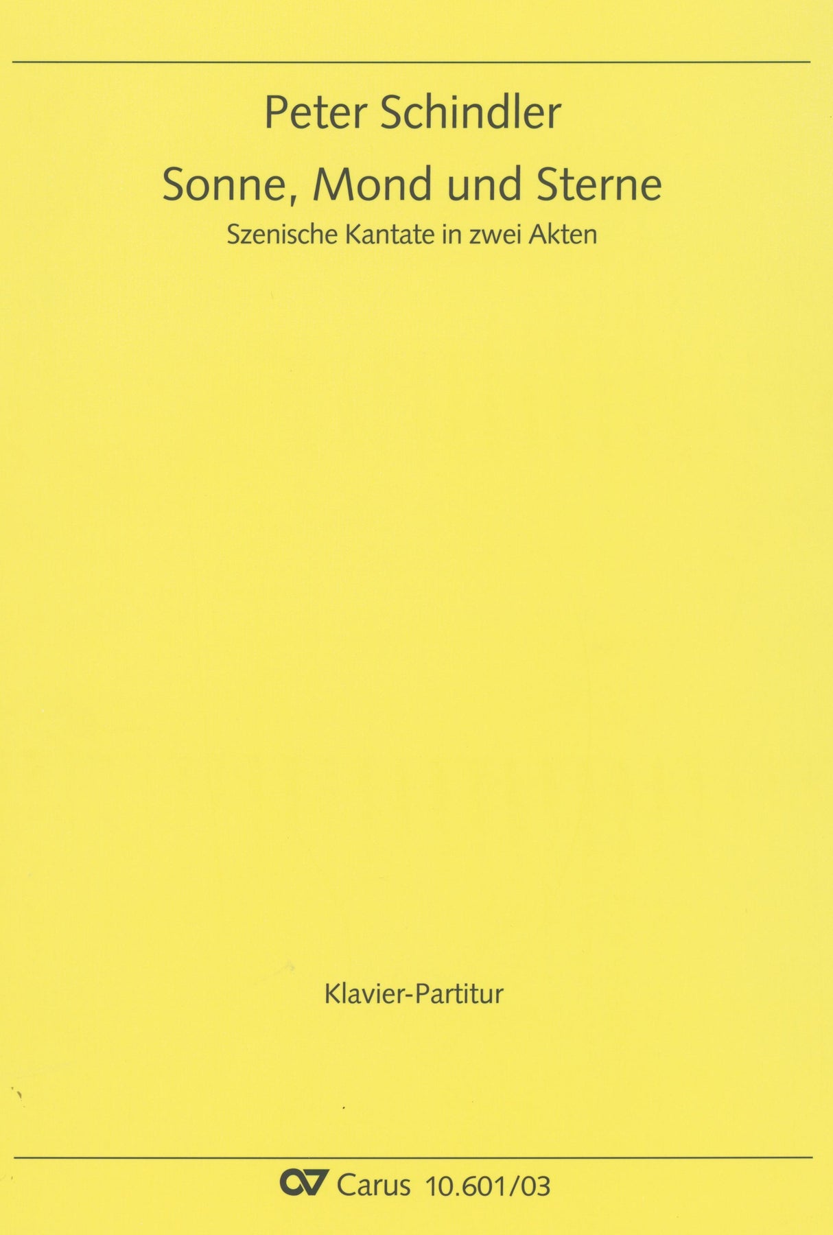 Schindler: Sonne, Mond and Sterne