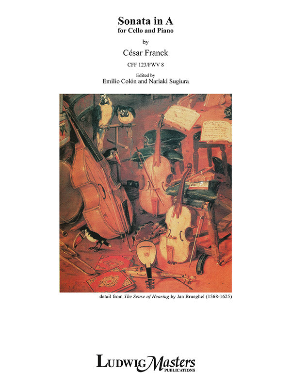 Franck: Sonata in A, FWV 8 (arr. for cello & piano)