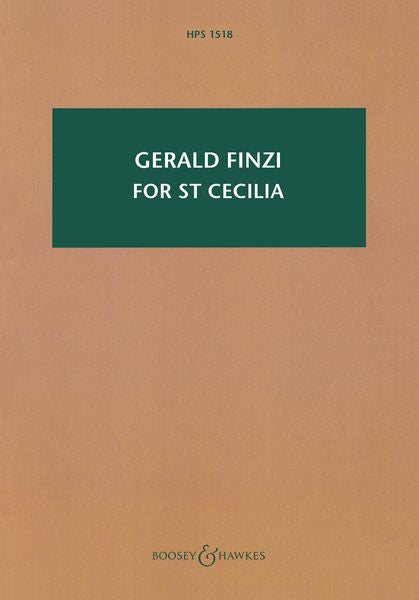 Finzi: For St. Cecilia, Op. 30