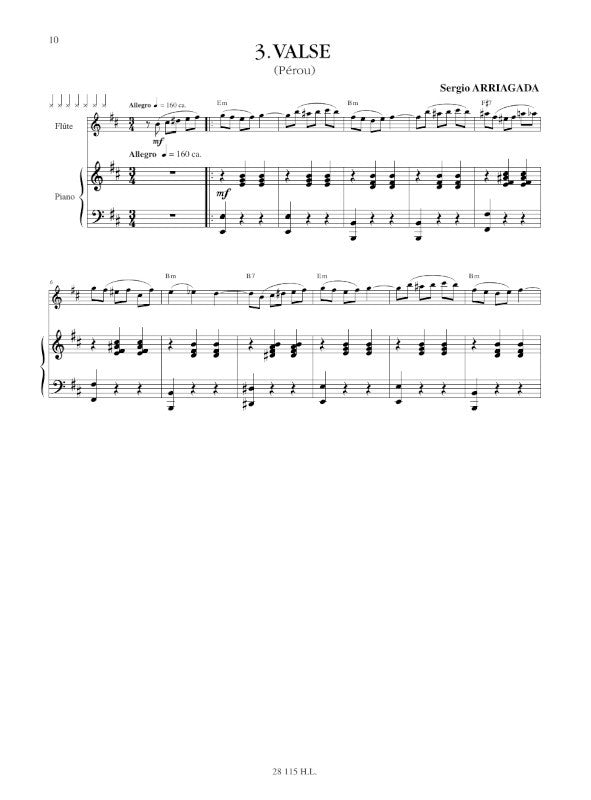 Arriagada: 10 Latin American Etudes