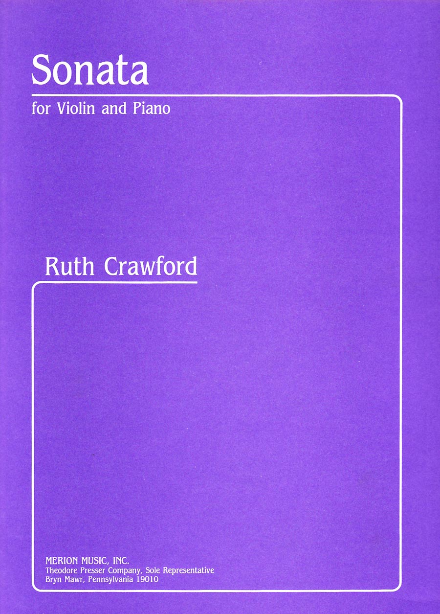 Crawford: Violin Sonata