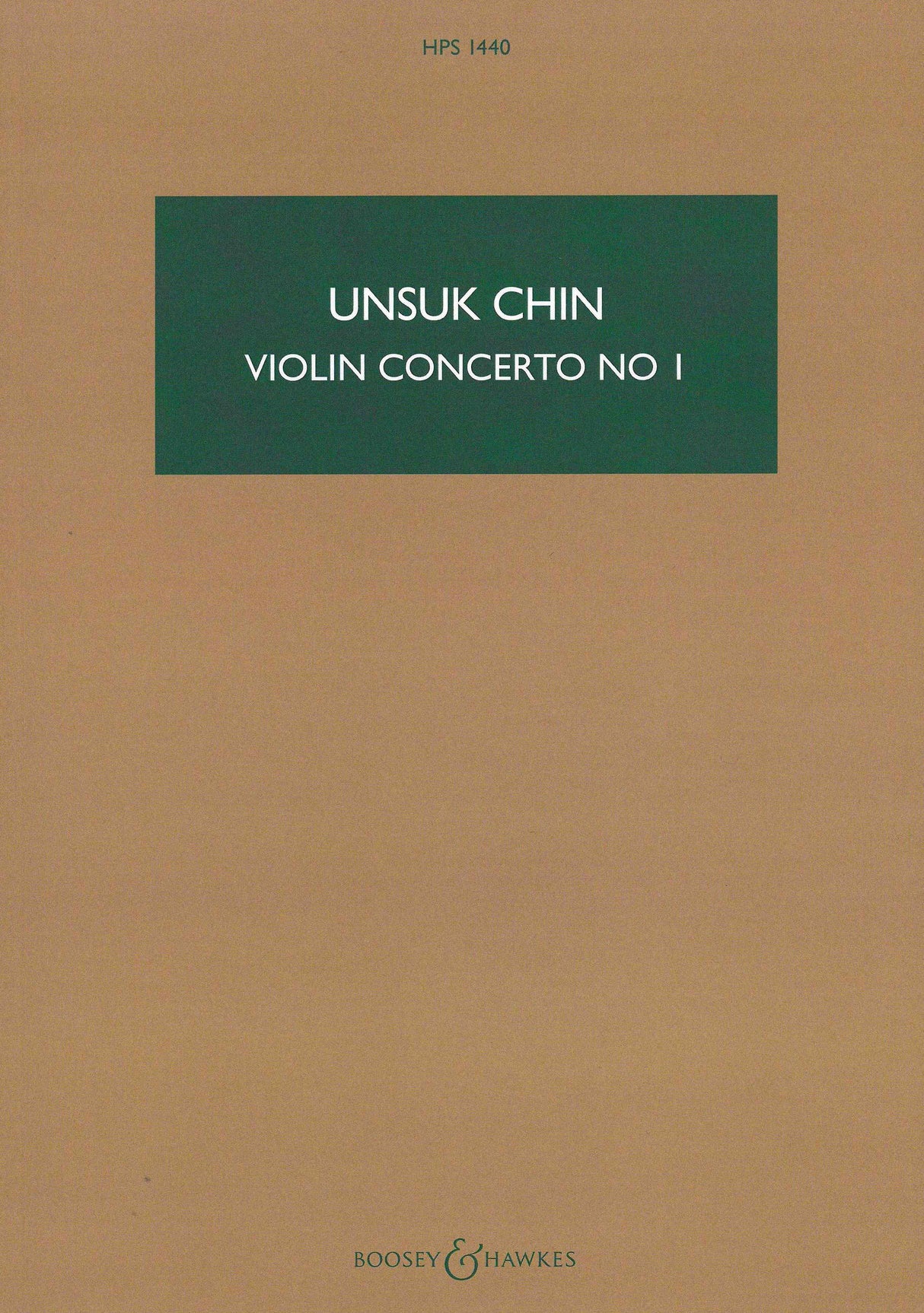 Chin: Violin Concerto No. 1