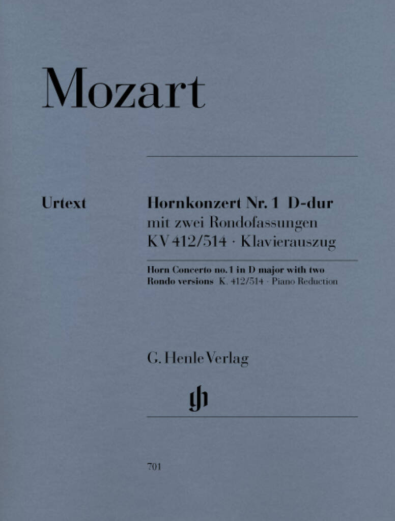 Mozart: Horn Concerto No. 1 in D Major, K. 412/514 (386b)