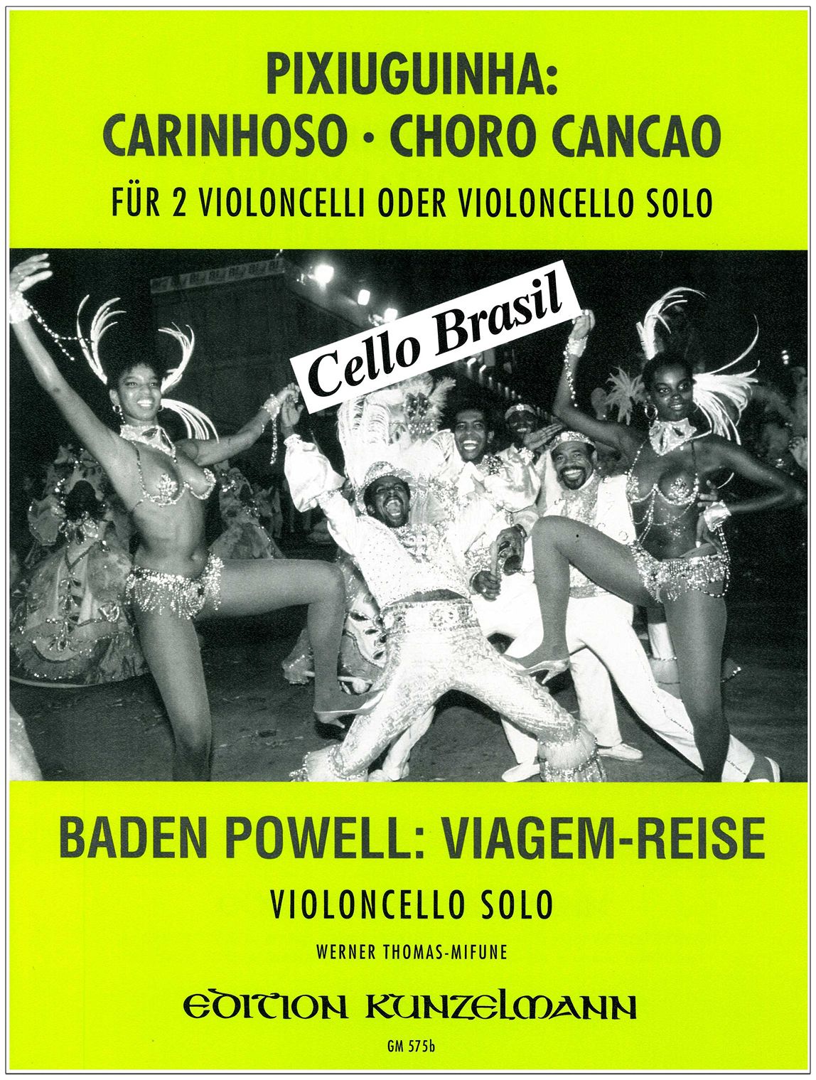 Cello Brasil for 1 or 2 cellos