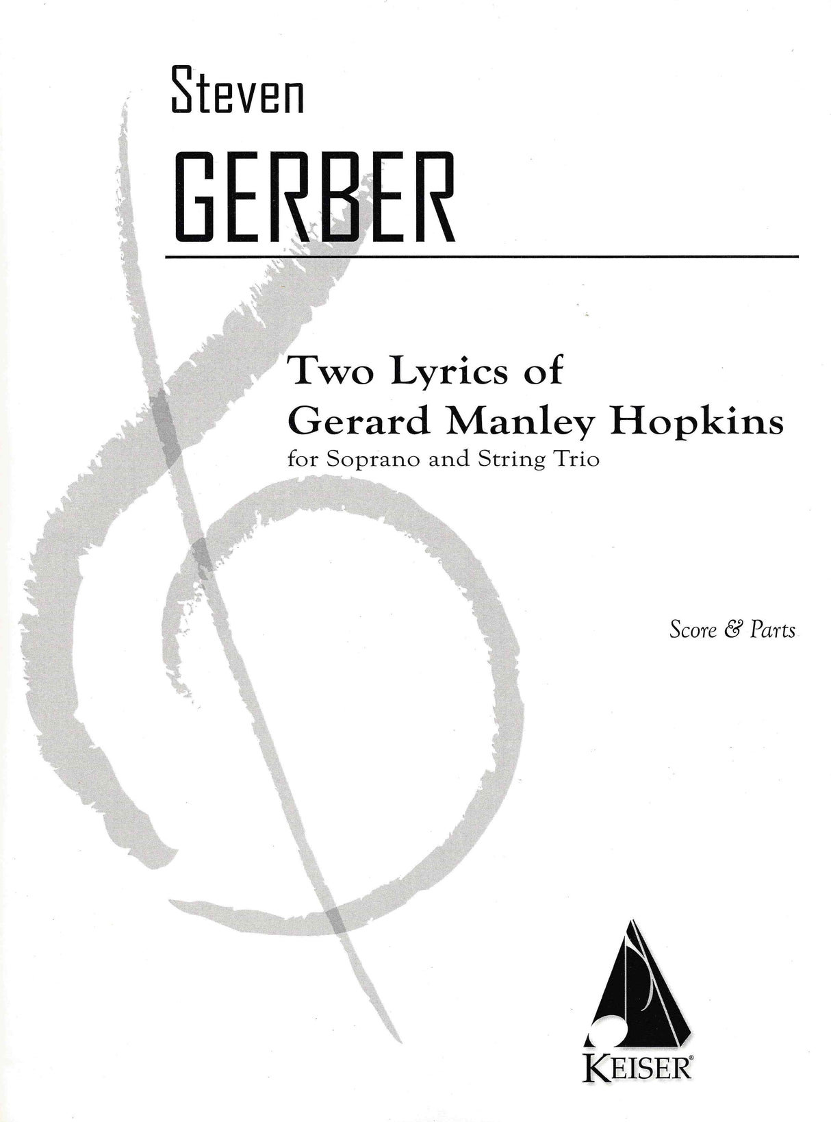 Gerber: Two Lyrics of Gerard Manley Hopkins