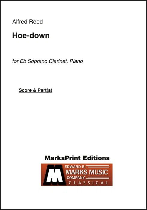 Reed: Hoe-down (arr. for Eb clarinet & piano)