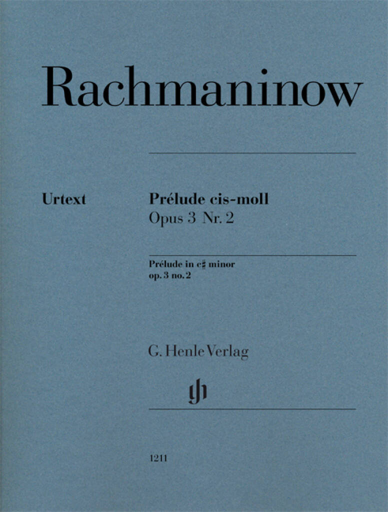 Rachmaninoff: Prélude in C-sharp Minor, Op. 3, No. 2