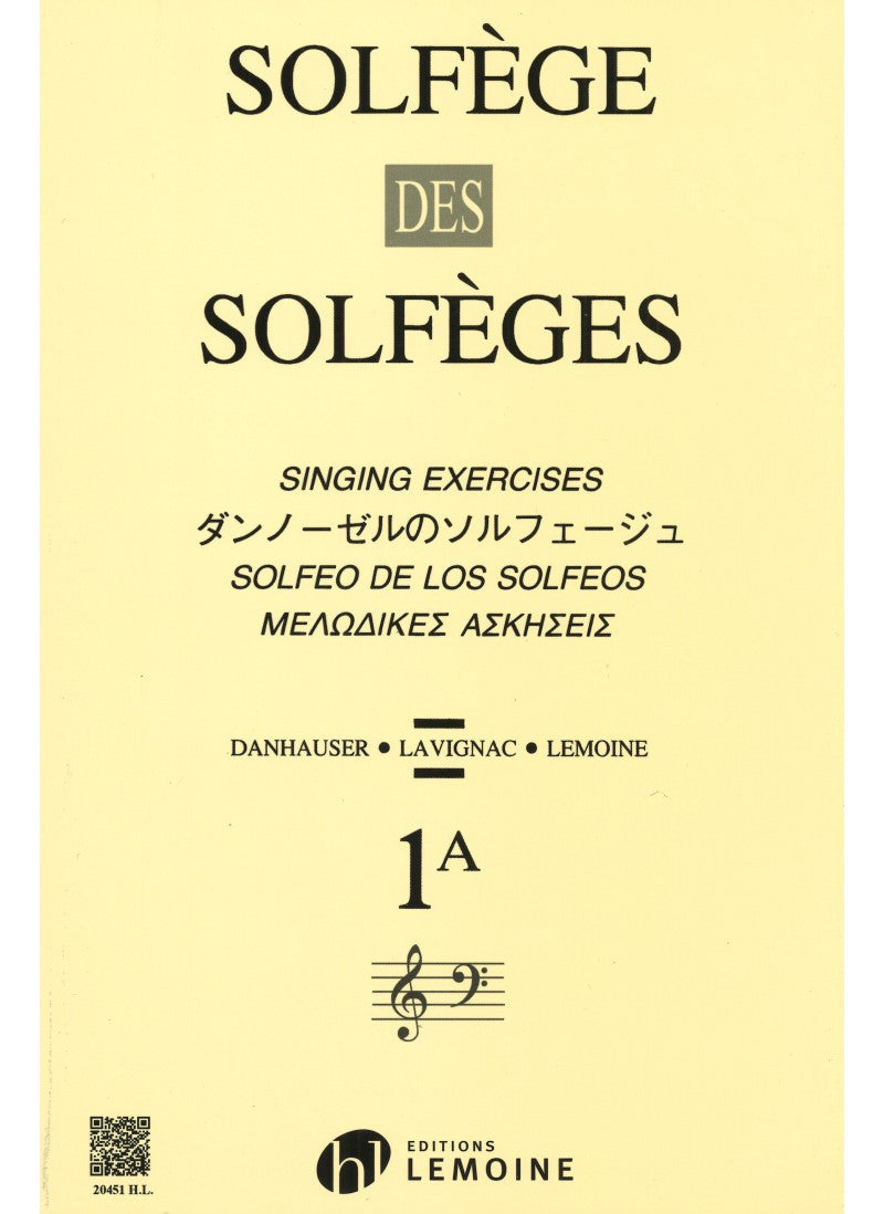 Solfège des Solfèges - Volume 1A