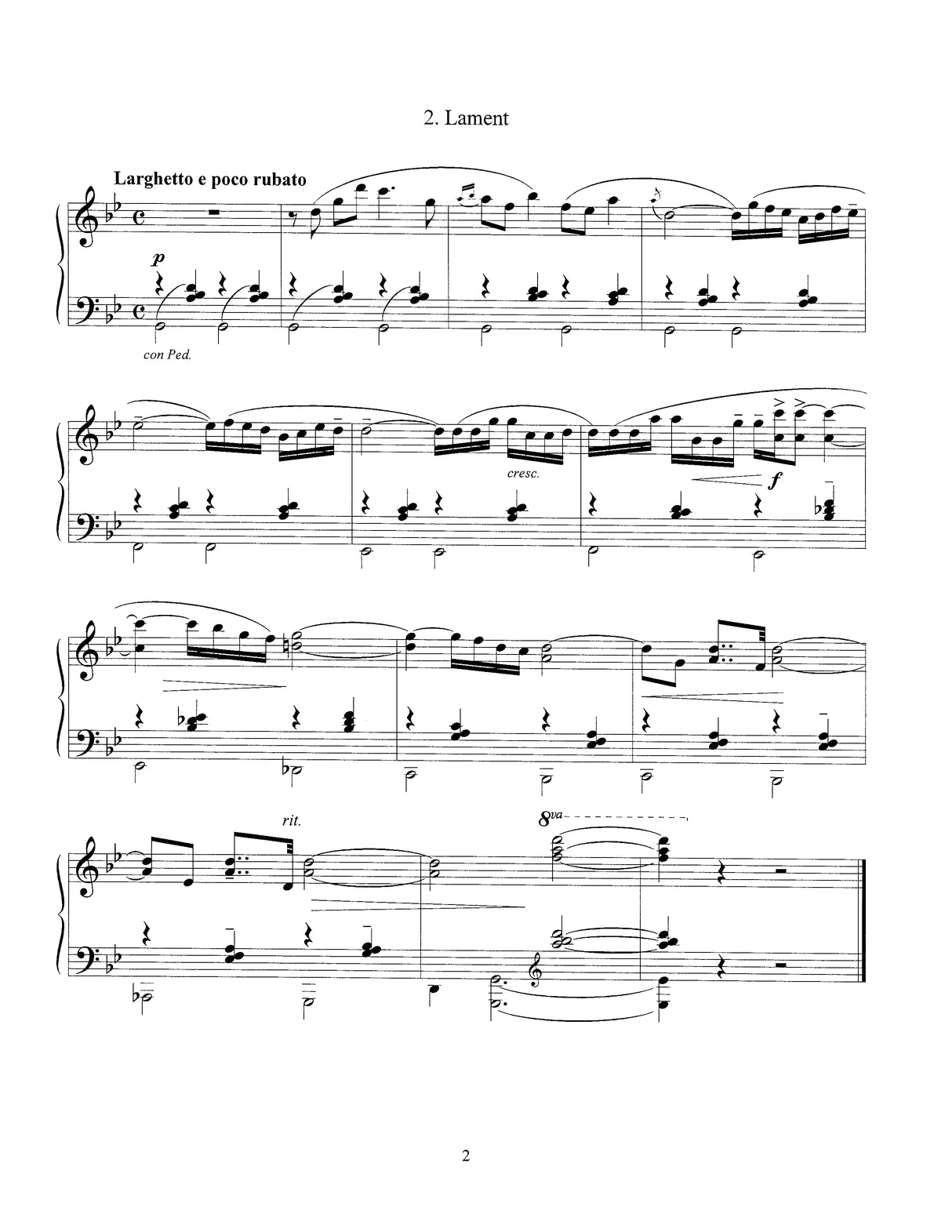 H.L. Adams: Contrasts