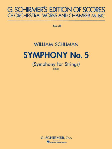 Schuman: Symphony No. 5