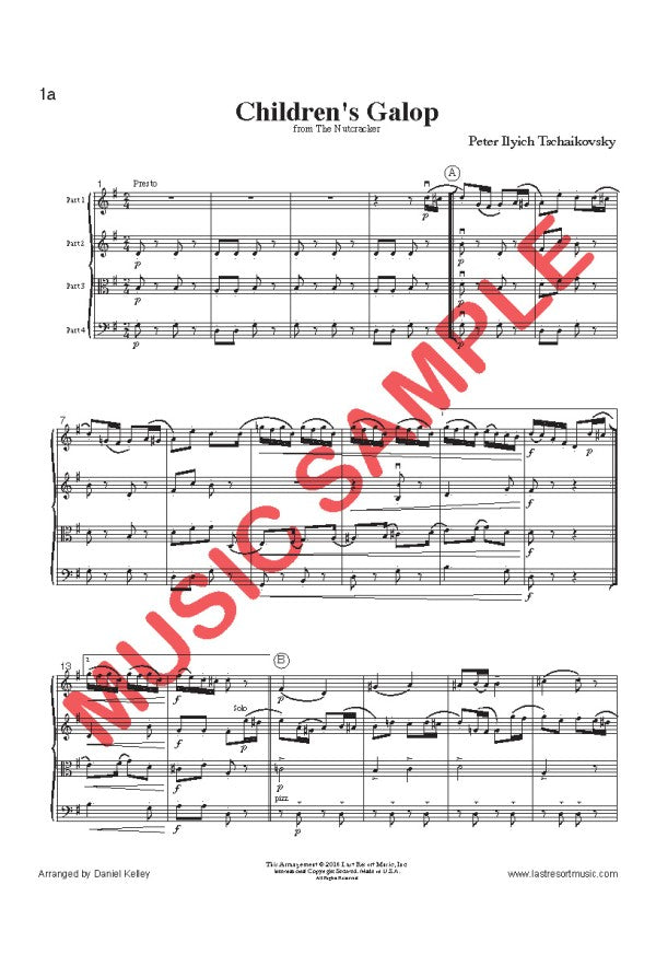 Music for Four - The Nutcracker - Part 1