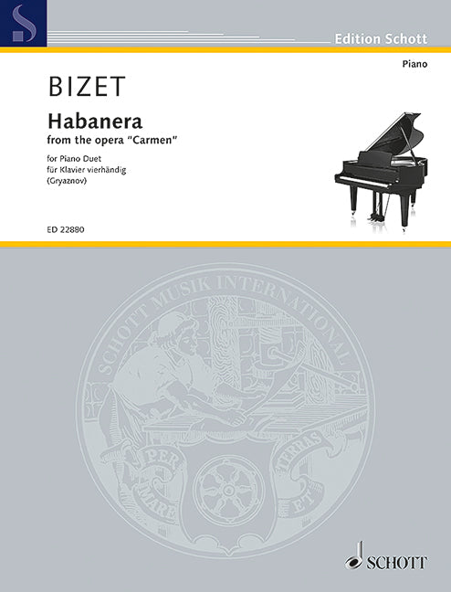 Bizet: Habanera from 'Carmen' (arr. for piano 4-hands)