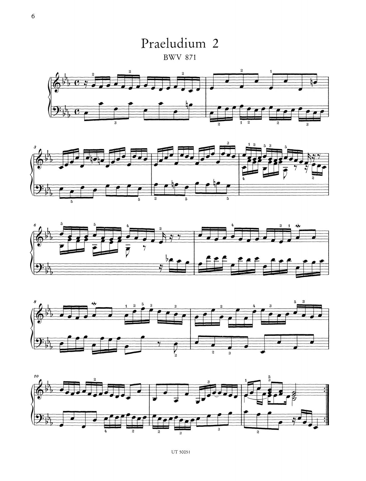 Bach: The Well-Tempered Clavier - Book 2, BWV 870-893