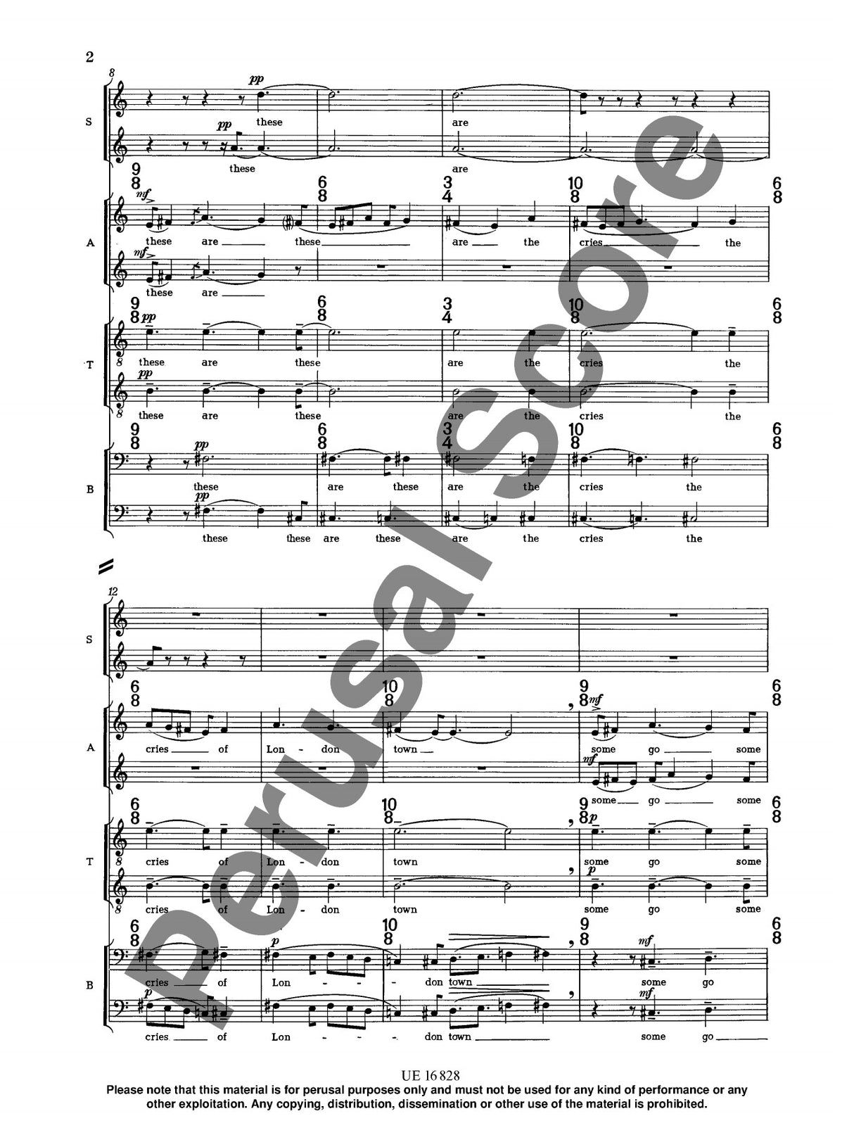 Berio: Cries of London