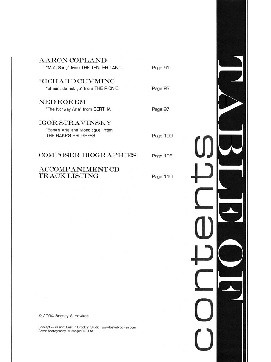 American Arias for Mezzo-Soprano