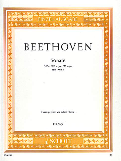 Beethoven: Piano Sonata No. 7 in D Major, Op. 10, No. 3