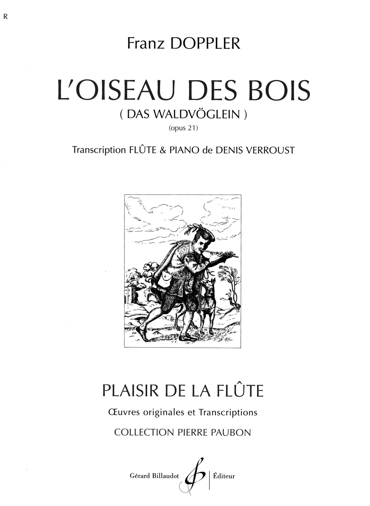 Doppler: L' Oiseau des bois, Op. 21 (transc. for flute and piano)